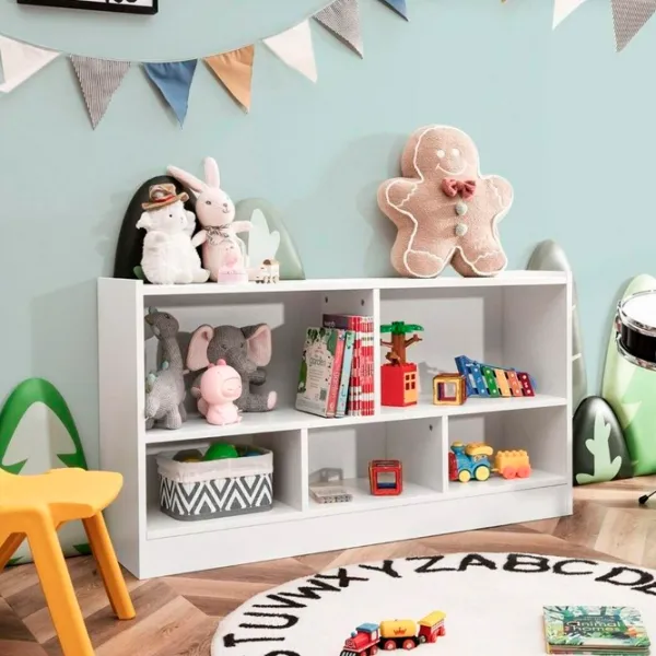 Шкаф для детеи Costway CB10297WH ПВХ / White photo 3 Шкаф для детеи Costway CB10297WH ПВХ / White photo 3