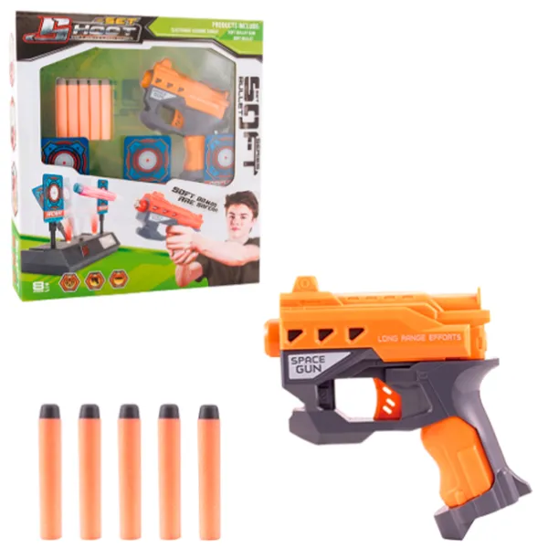 Blaster Essa Toys 999-1  8+ / Săgeți / Orange photo 5