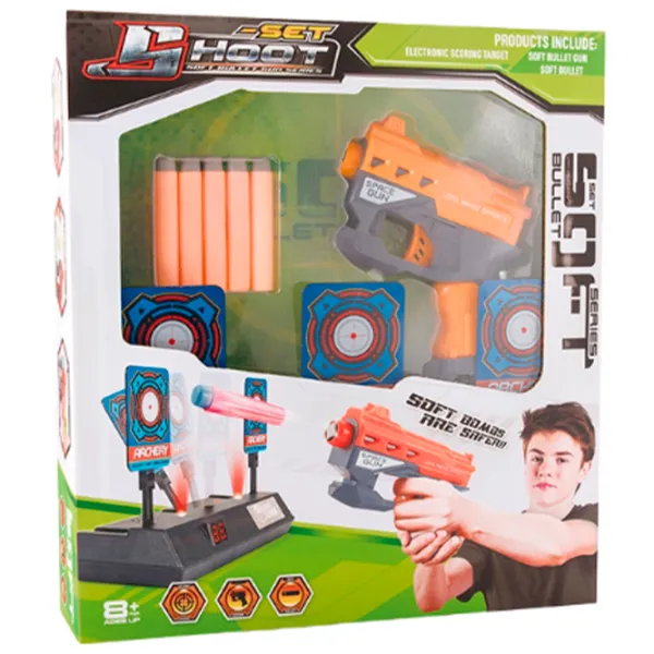 Blaster Essa Toys 999-1  8+ / Săgeți / Orange photo 7
