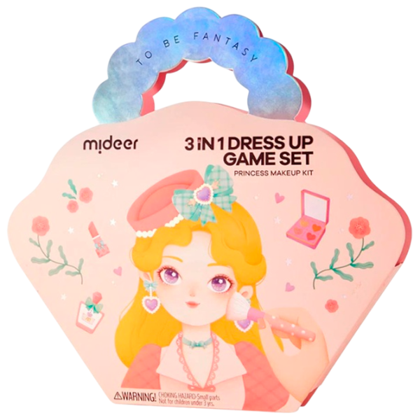Set de creație Mideer To Be Fantasy Princess Makeup Set MD3378 3+ / Multicolor Beige photo 1 Set de creație Mideer To Be Fantasy Princess Makeup Set MD3378 3+ / Multicolor Beige photo 1