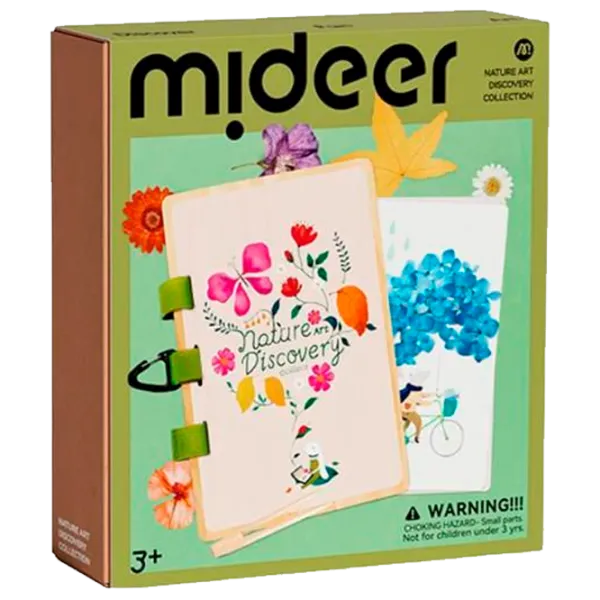Set de creație Mideer Discovery Collection Nature Art MD1430 3+ / Multicolor Green photo 1