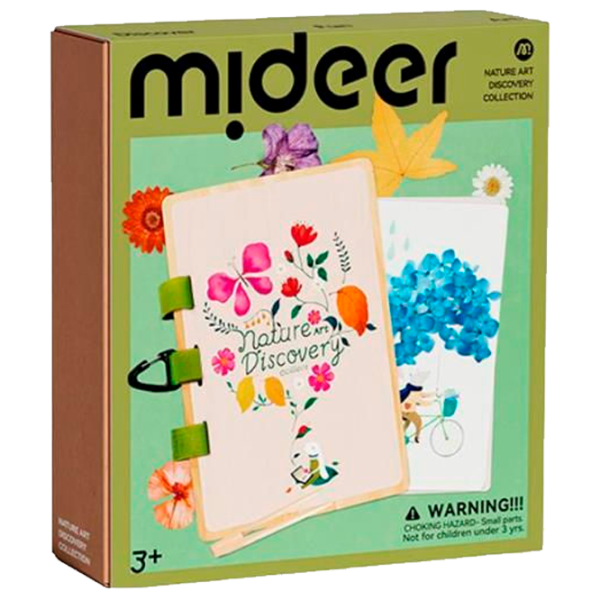 Set de creație Mideer Discovery Collection Nature Art MD1430 3+ / Multicolor Green photo 1