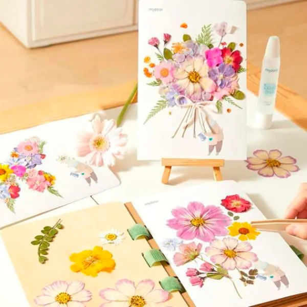 Set de creație Mideer Discovery Collection Nature Art MD1430 3+ / Multicolor Green photo 4