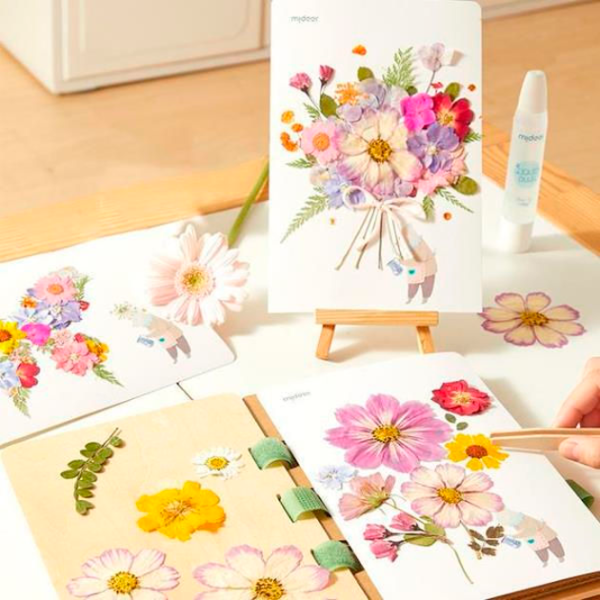 Set de creație Mideer Discovery Collection Nature Art MD1430 3+ / Multicolor Green photo 4