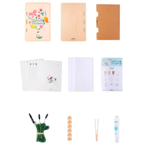 Set de creație Mideer Discovery Collection Nature Art MD1430 3+ / Multicolor Green photo 6