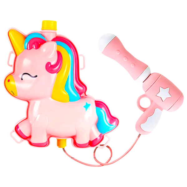 Pistol cu apă Essa Toys Unicorn 182-11/236-2 6+ / Apă / Pink photo 1