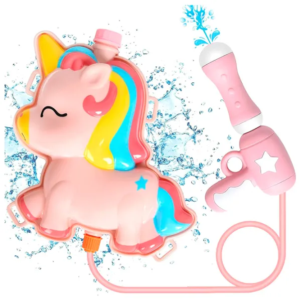 Pistol cu apă Essa Toys Unicorn 182-11/236-2 6+ / Apă / Pink photo 3