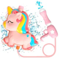 Pistol cu apă Essa Toys Unicorn 182-11/236-2 6+ / Apă / Pink photo 3