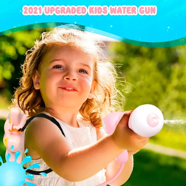Pistol cu apă Essa Toys Unicorn 182-11/236-2 6+ / Apă / Pink photo 4