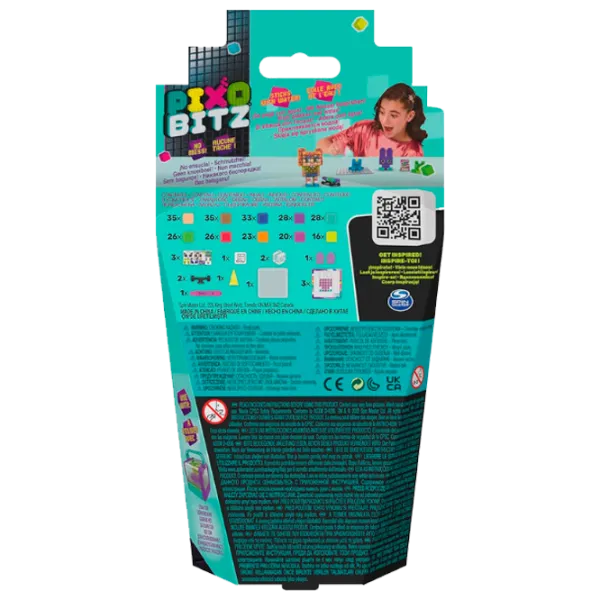 Set de creație Spin Master Pixobitz Recharge Pack K-6064884 6+ / Multicolor Multicolor photo 2 Set de creație Spin Master Pixobitz Recharge Pack K-6064884 6+ / Multicolor Multicolor photo 2
