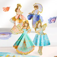 Креативный набор Mideer Paper Craft My Fashion Showcase MD2241 6+ / Разноцветный Розовый photo 2