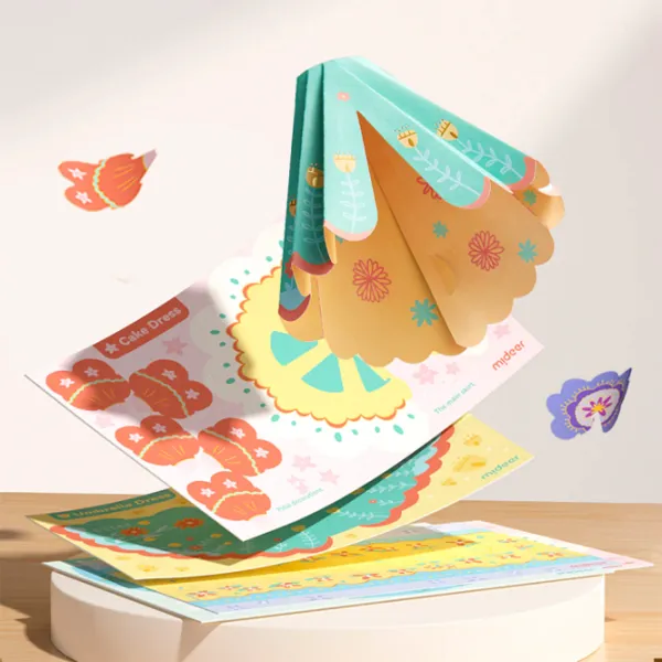 Set de creație Mideer Paper Craft My Fashion Showcase MD2241 6+ / Multicolor Pink photo 4 Set de creație Mideer Paper Craft My Fashion Showcase MD2241 6+ / Multicolor Pink photo 4