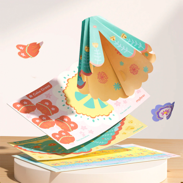 Set de creație Mideer Paper Craft My Fashion Showcase MD2241 6+ / Multicolor Pink photo 4 Set de creație Mideer Paper Craft My Fashion Showcase MD2241 6+ / Multicolor Pink photo 4