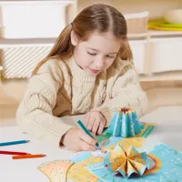 Креативный набор Mideer Paper Craft My Fashion Showcase MD2241 6+ / Разноцветный Розовый photo 6