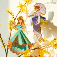 Креативный набор Mideer Paper Craft My Fashion Showcase MD2241 6+ / Разноцветный Розовый photo 8