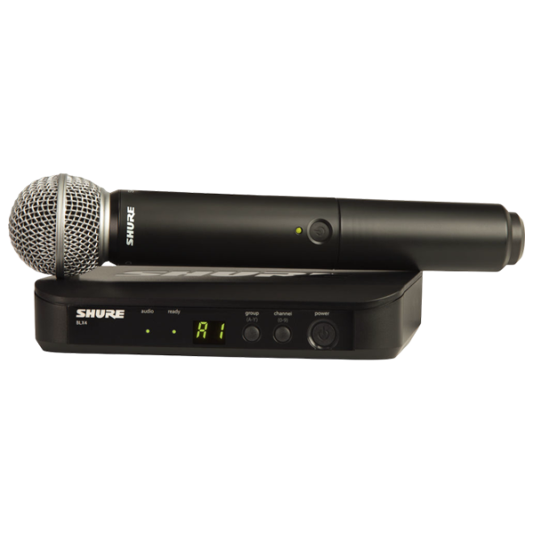 Микрофон Shure BLX24E/SM58 Черный photo 1