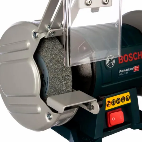 Polizor de banc Bosch GBG 35-15 Blue / 350 W photo 5