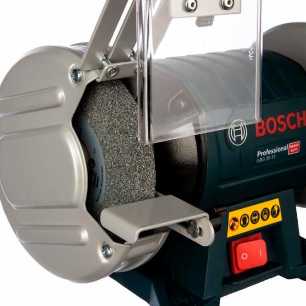 Polizor de banc Bosch GBG 35-15 Blue / 350 W photo 5
