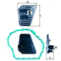 Фильтр автоматической коробки передач Mahle HX 167D photo 5
