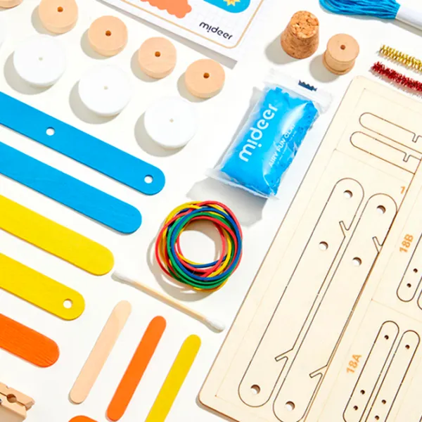 Креативный набор Mideer Invention Toy Set Institute for Advanced Research MD3381 8+ / Разноцветный Синий photo 5