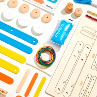Креативный набор Mideer Invention Toy Set Institute for Advanced Research MD3381 8+ / Разноцветный Синий photo 5
