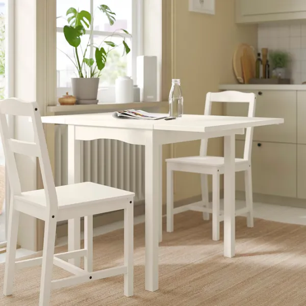 Masă de bucătărie pliabilă Ikea Hauga PAL/ White photo 5