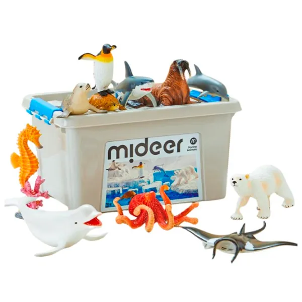 Set de creație Mideer Marine Animals MD2251 3+ / Multicolor White photo 2 Set de creație Mideer Marine Animals MD2251 3+ / Multicolor White photo 2