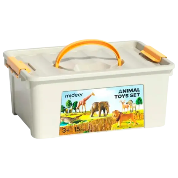 Креативный набор Mideer Animal Toy Set MD1382 3+ / Разноцветный Белый photo 1
