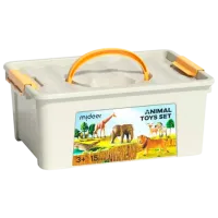 Креативный набор Mideer Animal Toy Set MD1382 3+ / Разноцветный Белый