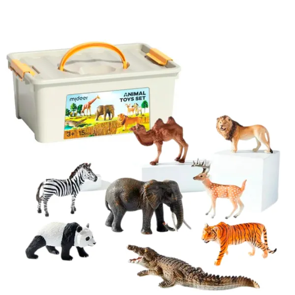 Креативный набор Mideer Animal Toy Set MD1382 3+ / Разноцветный Белый photo 4