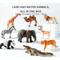 Set de creație Mideer Animal Toy Set MD1382 3+ / Multicolor White photo 5
