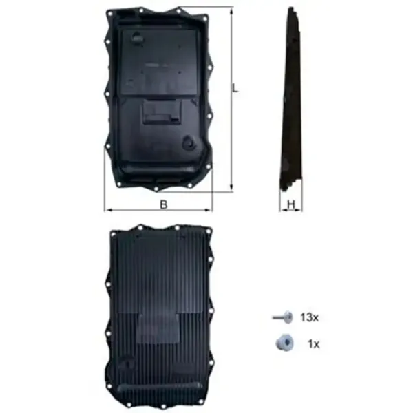 Filtru cutie automata Mahle HX 184KIT  photo 4