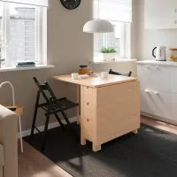 Кухонный стол раскладной Ikea Norden ДСП/ Дуб Сонома photo 2
