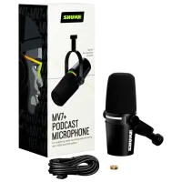 Microfon Shure MV7+ Black photo 5