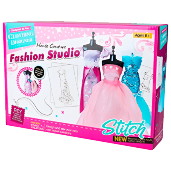 Set de creație Essa Toys Fashion Studio Stitch 008-F 8+ / Multicolor Pink photo 1