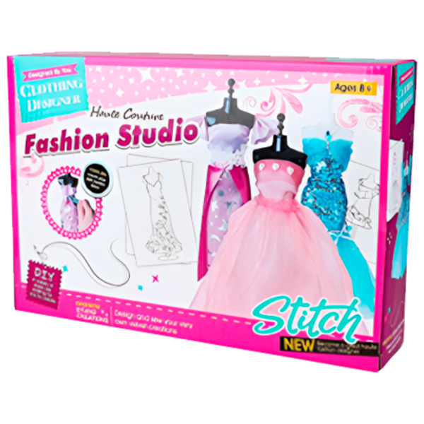 Set de creație Essa Toys Fashion Studio Stitch 008-F 8+ / Multicolor Pink photo 1