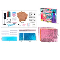 Set de creație Essa Toys Fashion Tailor 009-C 8+ / Multicolor Multicolor photo 2
