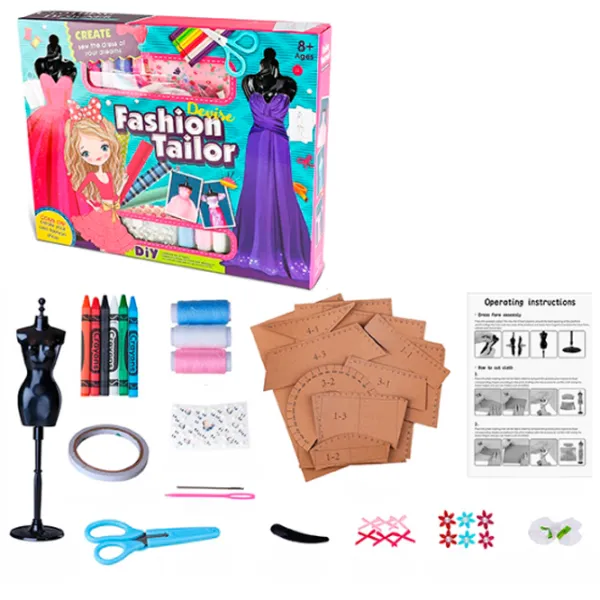 Set de creație Essa Toys Fashion Tailor 009-C 8+ / Multicolor Multicolor photo 3