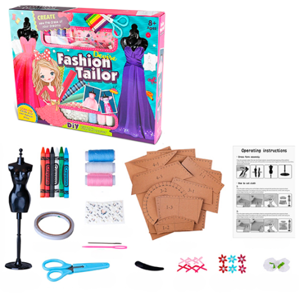 Set de creație Essa Toys Fashion Tailor 009-C 8+ / Multicolor Multicolor photo 3