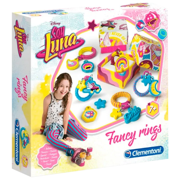 Креативный набор Clementoni Soy Luna Fancy Ring 15169 7+ / Разноцветный Желтый photo 1