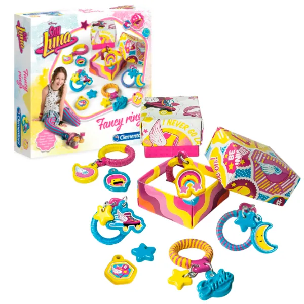 Креативный набор Clementoni Soy Luna Fancy Ring 15169 7+ / Разноцветный Желтый photo 2