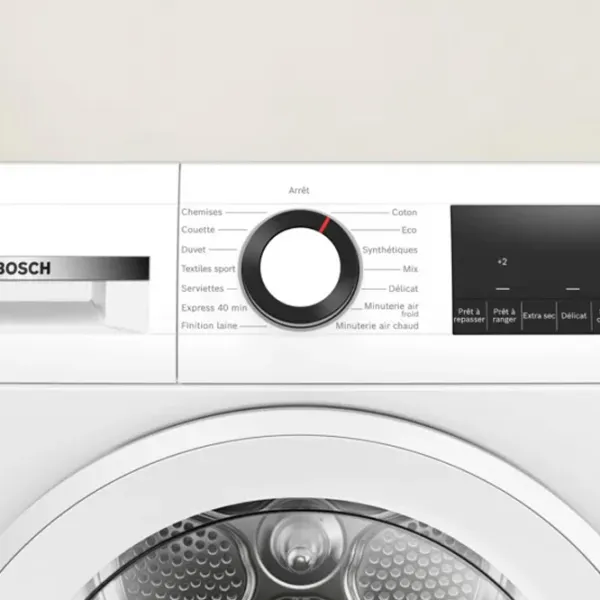 Mașină de uscat rufe Bosch WQG1420DFR 9 kg/ White photo 3