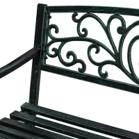 Scaun de grădină Jumi OM-968004 Oțel / Metal / Black Black photo 4
