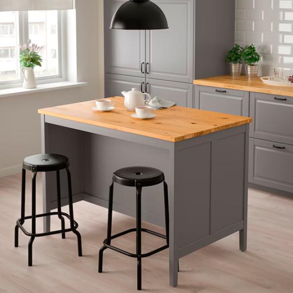 Insulă de bucătărie Ikea Tornviken Gray / PAL photo 2 Insulă de bucătărie Ikea Tornviken Gray / PAL photo 2