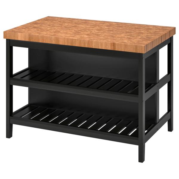 Insulă de bucătărie Ikea Vadholma Brown / PAL photo 1 Insulă de bucătărie Ikea Vadholma Brown / PAL photo 1