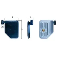 Filtru cutie automata Mahle HX 156 photo 4