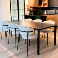 Кухонный стол зафиксированный StillFerro Demi ДСП/ Разноцветный