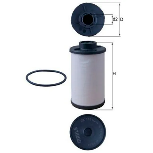 Filtru cutie automata Mahle HX 132D  photo 6