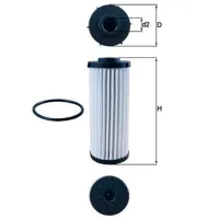 Фильтр автоматической коробки передач Mahle HX 139D photo 6