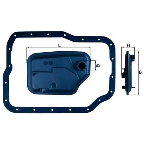 Фильтр автоматической коробки передач Mahle HX 149D  photo 5 Фильтр автоматической коробки передач Mahle HX 149D  photo 5